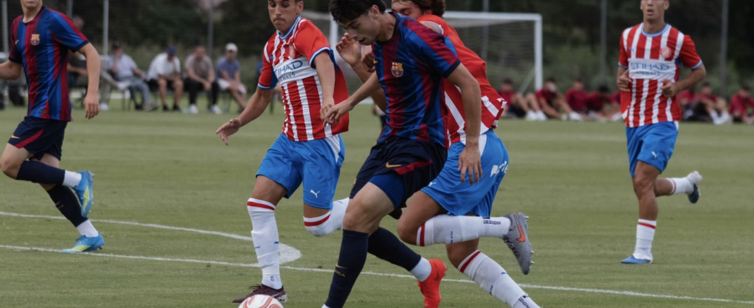 El Barça Atlètic suma rodaje ante el Girona B, pero sigue buscando su primera victoria