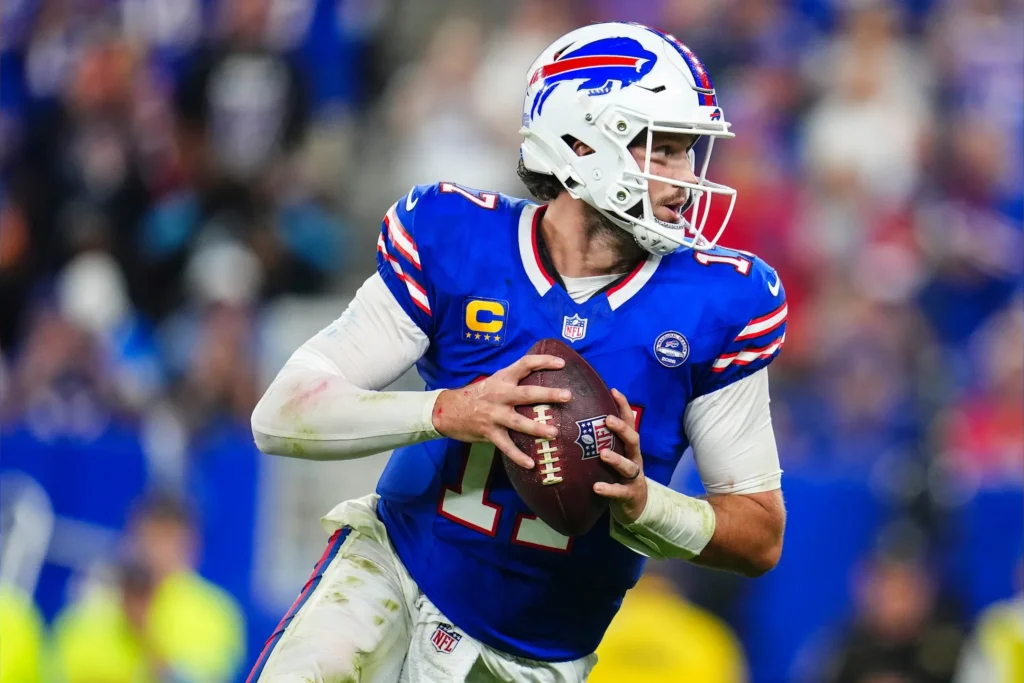Josh Allen vs Lions